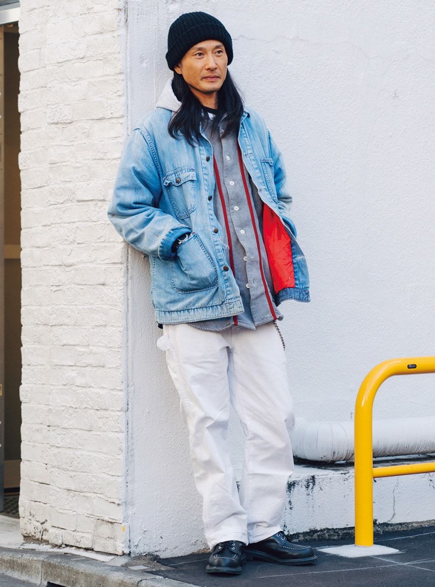 デニムジャケット＝モンゴメリーワード