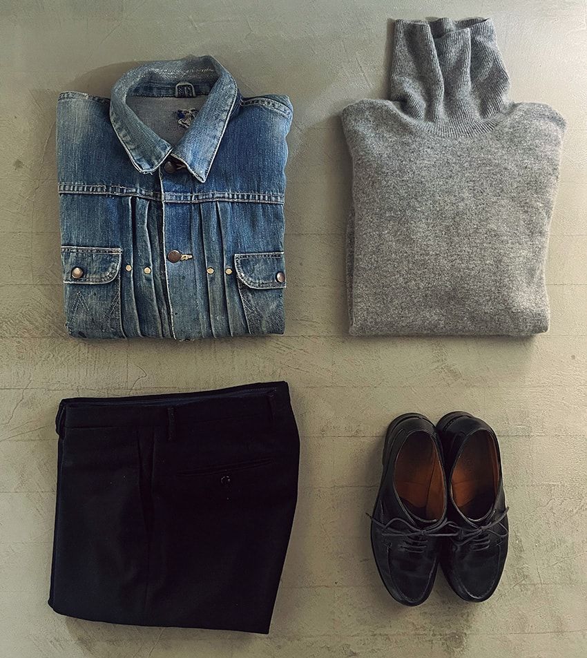 デニムコーデは“脇役のアップデート”で脱アメカジ！モダンな革靴に、ジュエラーの小物etc. - 1枚目の画像