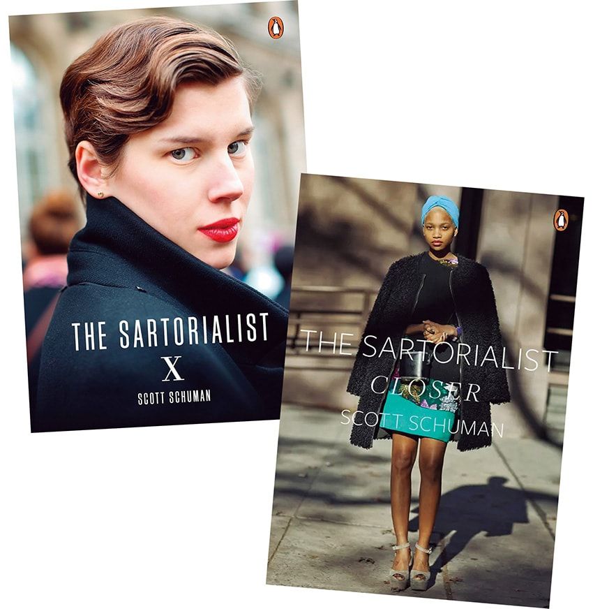 左●The Sartorialist: X（The Sartorialist Volume 3）／Penguin Books　右●The Sartorialist: Closer（The Sartorialist Volume 2）／Penguin Books