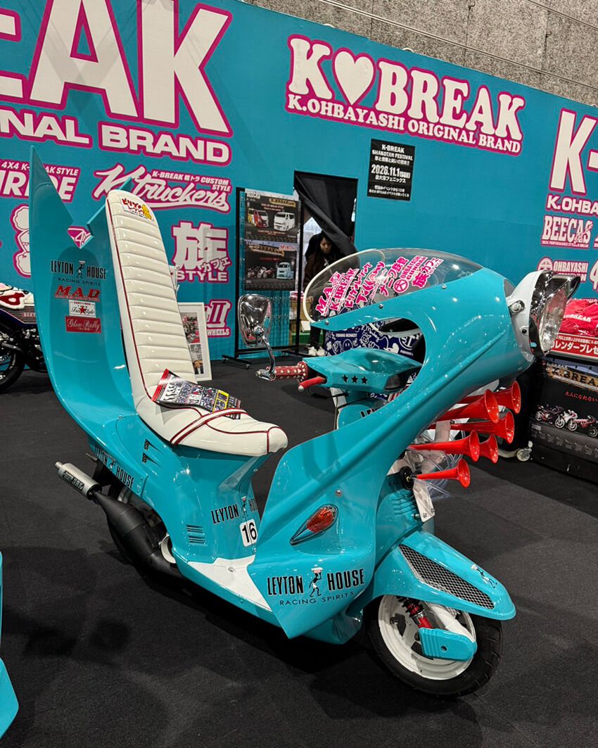 黄金の軽トラ、環状族垂涎のシビックetc.大阪オートメッセでプロがド派手車を大量捕獲！【前編】 - 3枚目の画像