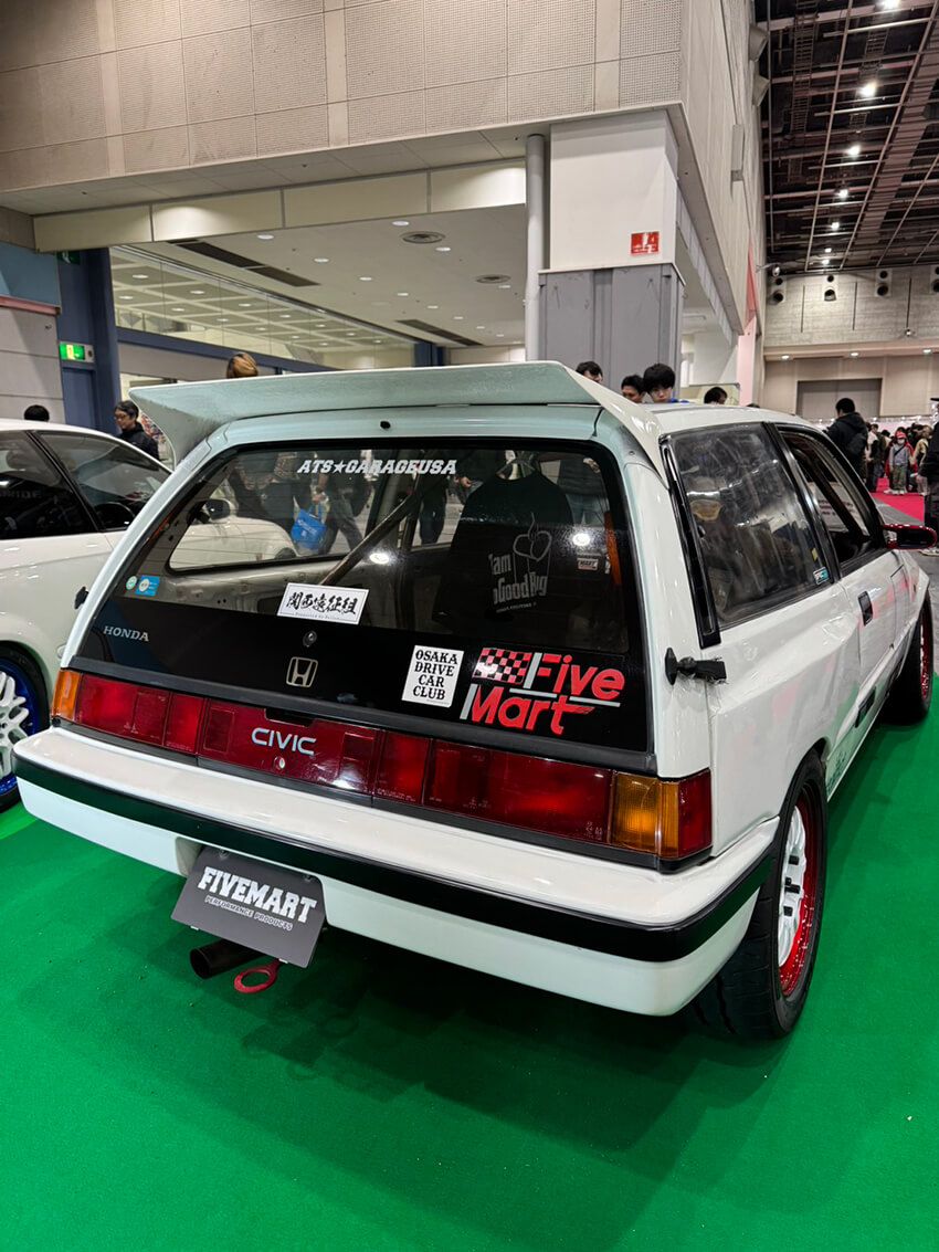 黄金の軽トラ、環状族垂涎のシビックetc.大阪オートメッセでプロがド派手車を大量捕獲！【前編】 - 7枚目の画像