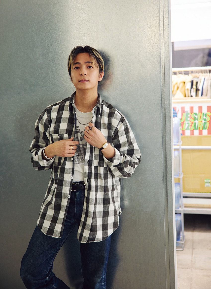 Da-iCE 和田 颯と藤原 裕が対談「ネルシャツも育てて、新たなデニム
