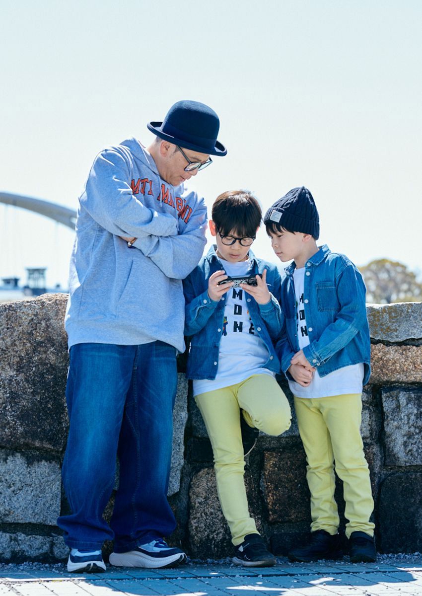 ルーツは「とんねるず」と「ビー・バップ」。ココリコ・遠藤の飾らないパパファッション - 14枚目の画像