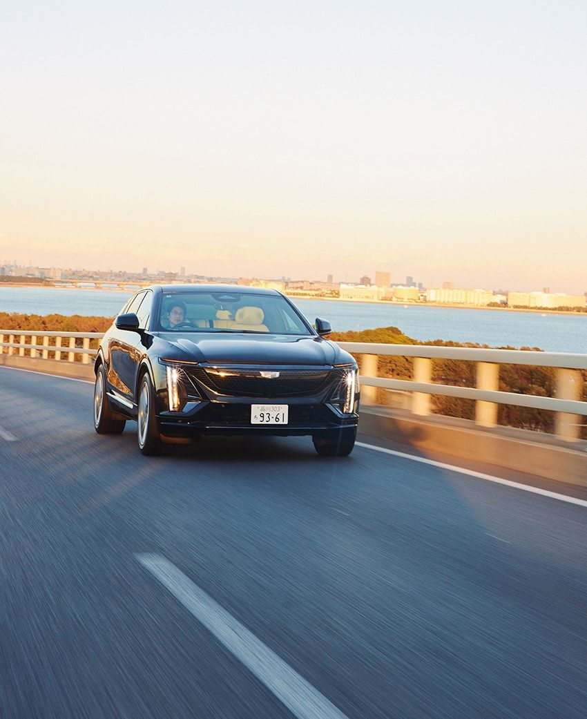 「これ以上のEV操作系はない」安東弘樹さん激推し“キャデラック リリック”でドライブ！ - 2枚目の画像