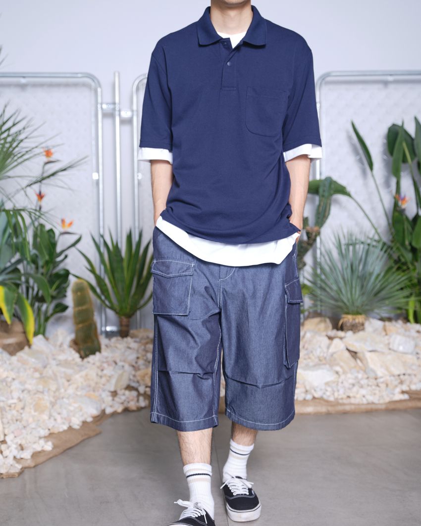 【4月17日発売】「GU×エンジニアド ガーメンツ」最新作を編集部員が全試着！セットアップ、ショーツetc. - 17枚目の画像