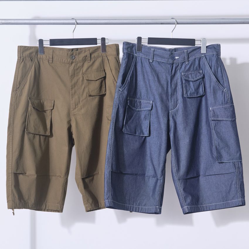 【4月17日発売】「GU×エンジニアド ガーメンツ」最新作を編集部員が全試着！セットアップ、ショーツetc. - 24枚目の画像