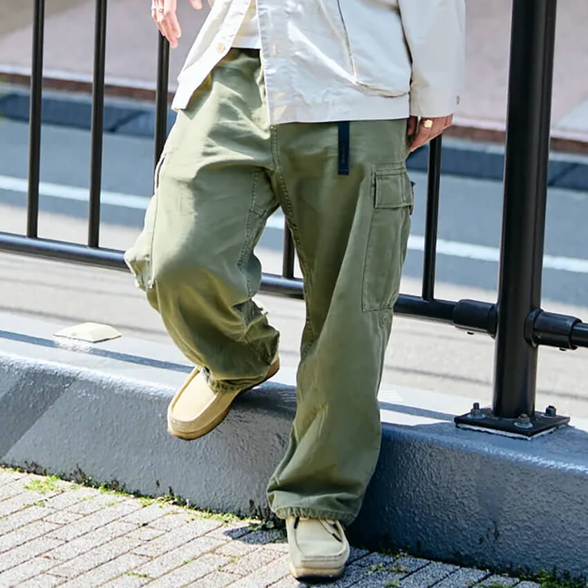 春のカーゴパンツ攻略法を紹介！洒落者5名の愛用ブランドと着こなしを