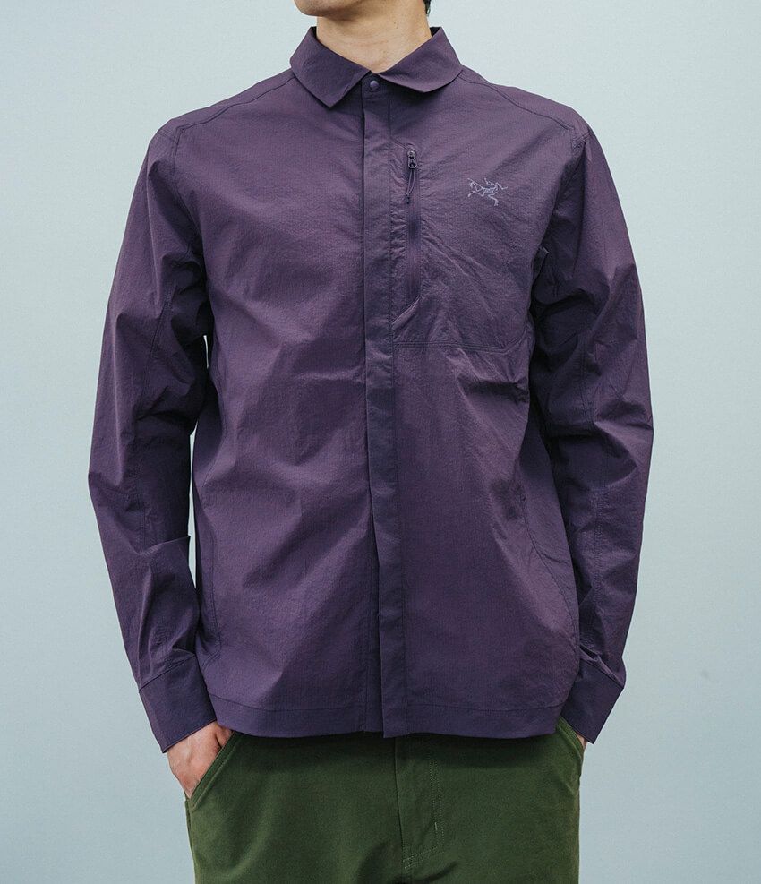 「オッサ オーバーシャツ メンズ」2万8600円／アークテリクス（アークテリクス ゲストサービスセンター　https://arcteryx.jp）