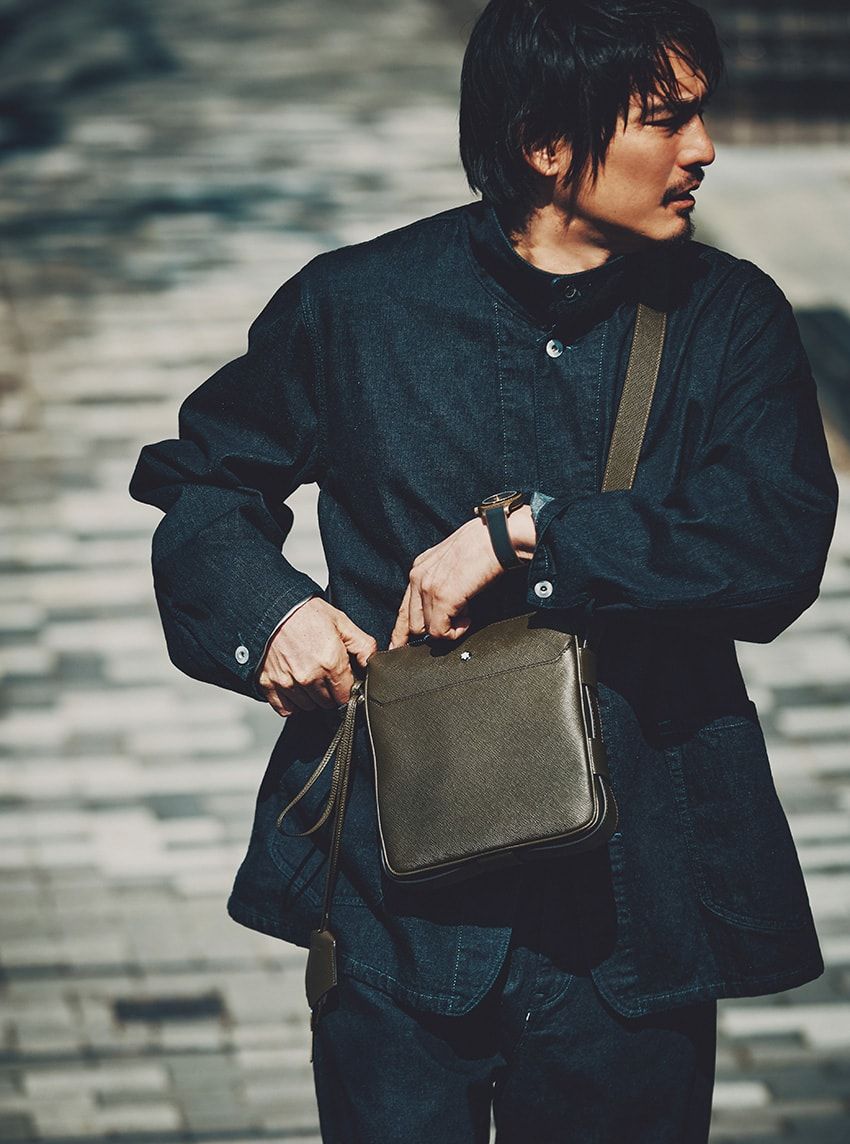 バッグ23万4300円、腕時計66万1100円、キーホルダー4万7300円／すべてモンブラン