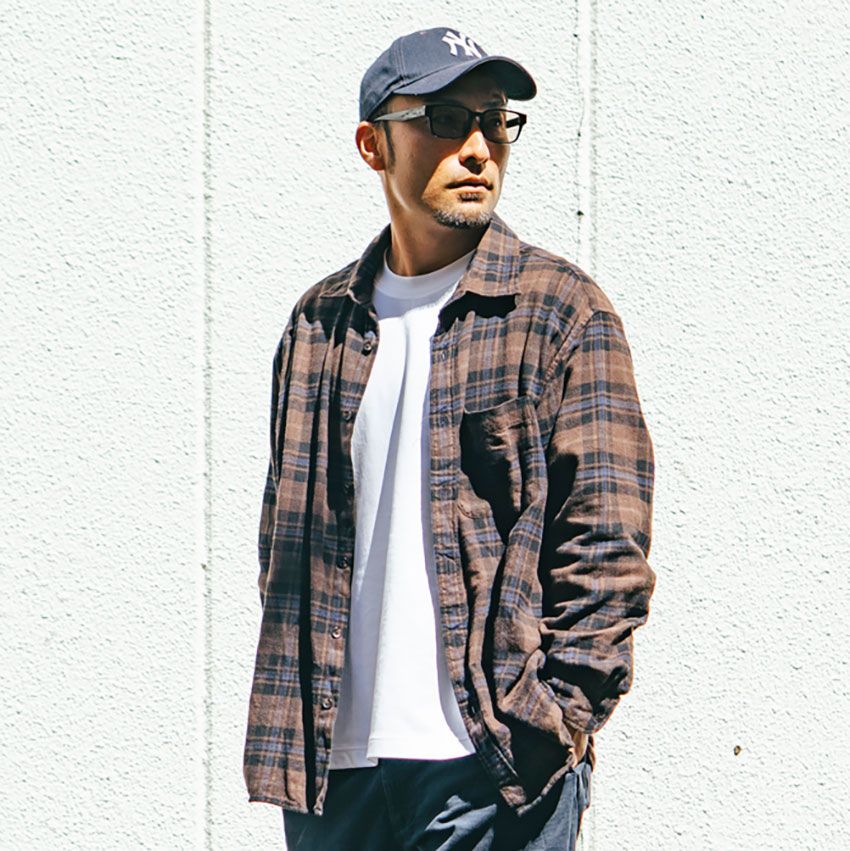 今シーズンは“チェックシャツ”が人気！ 定番服をセンス良く着こなした5人の実例をスナップで - 1枚目の画像