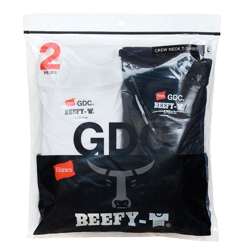 「ヘインズ×GDC」第2弾が登場！「ビーフィーT」にさりげなく刻まれた“コラボデザイン” - 2枚目の画像