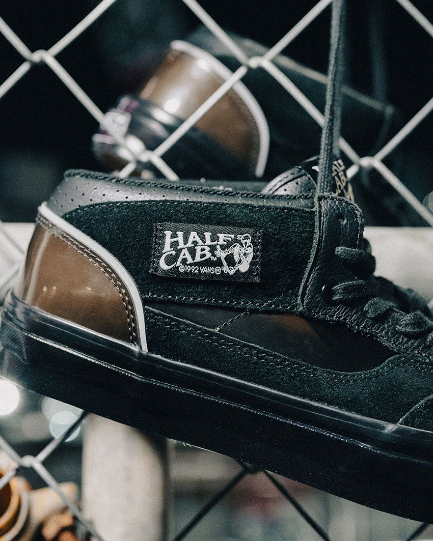ヴァンズ「Half Cab」にブラックの特別モデル登場！テーマは“東京”、仕掛人はアトモス - 3枚目の画像