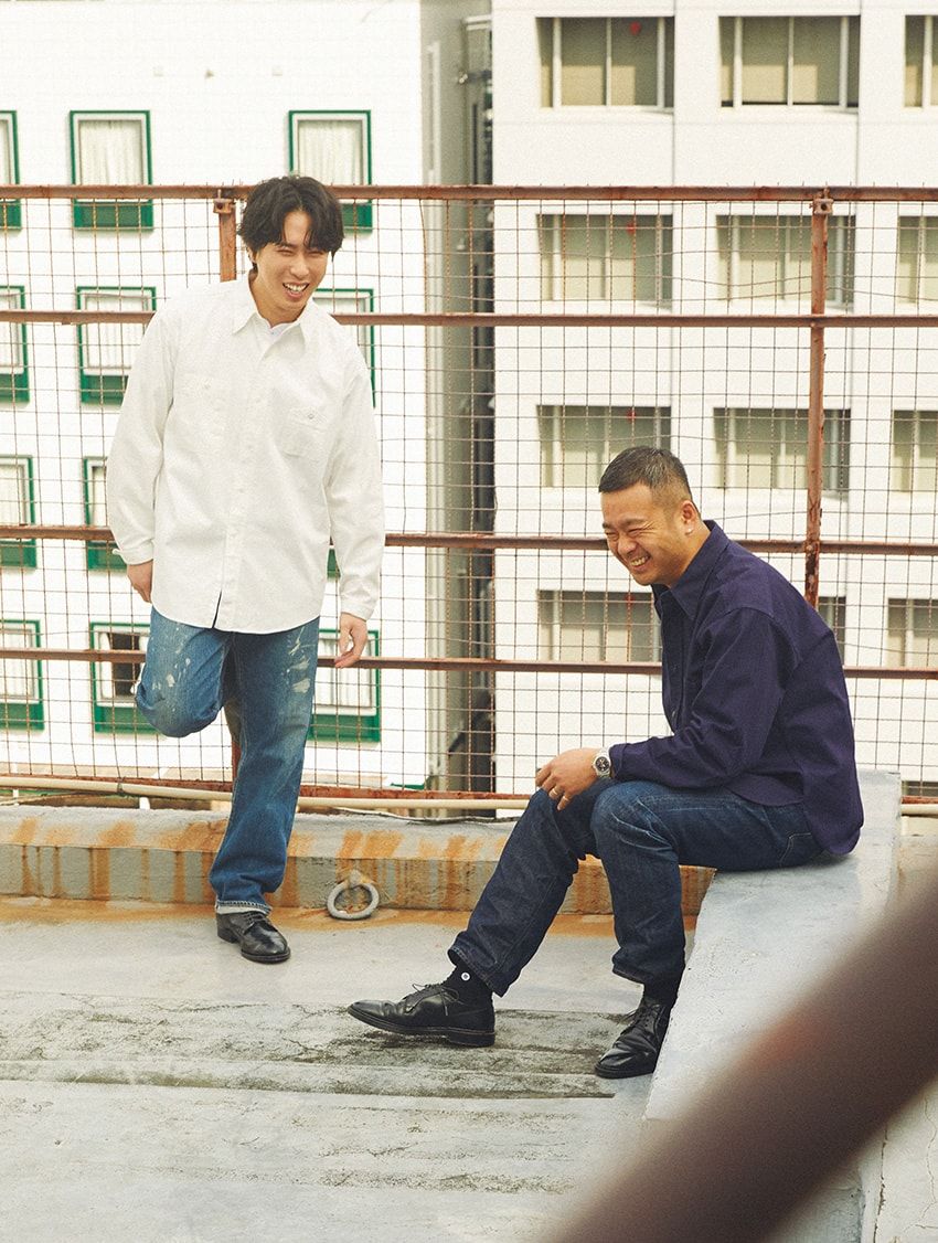 Snow Man 宮舘涼太、Da-iCE 和田 颯……私物のデニムに似合う服は？ 藤原 裕の秘密の接客 - 3枚目の画像