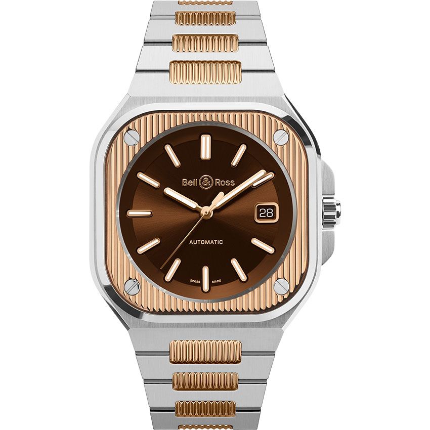 「BR05A-EL-GLST/SSG」196万9000円／ベル＆ロス（ベル＆ロス ブティック 大丸東京店　050-1781-4425）