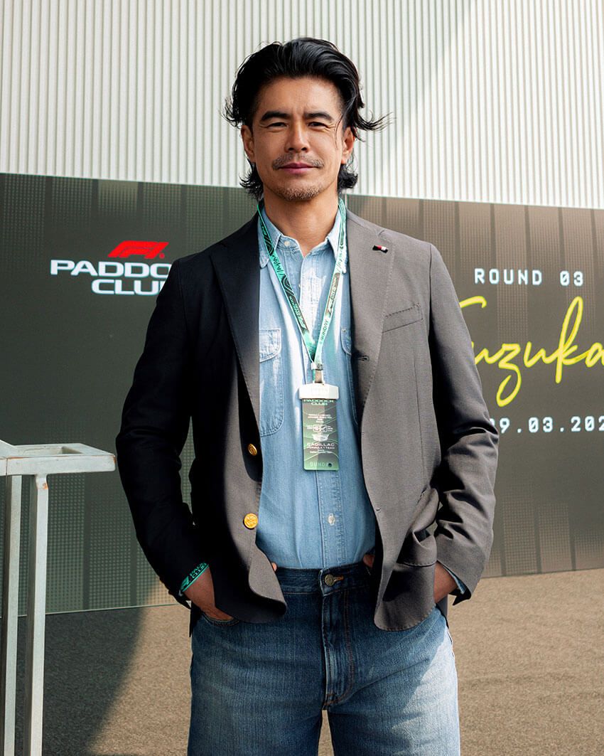  アメ車好きの伊藤英明がチーム「トミー ヒルフィガー」としてF1をパドッククラブで初体験！ - 11枚目の画像