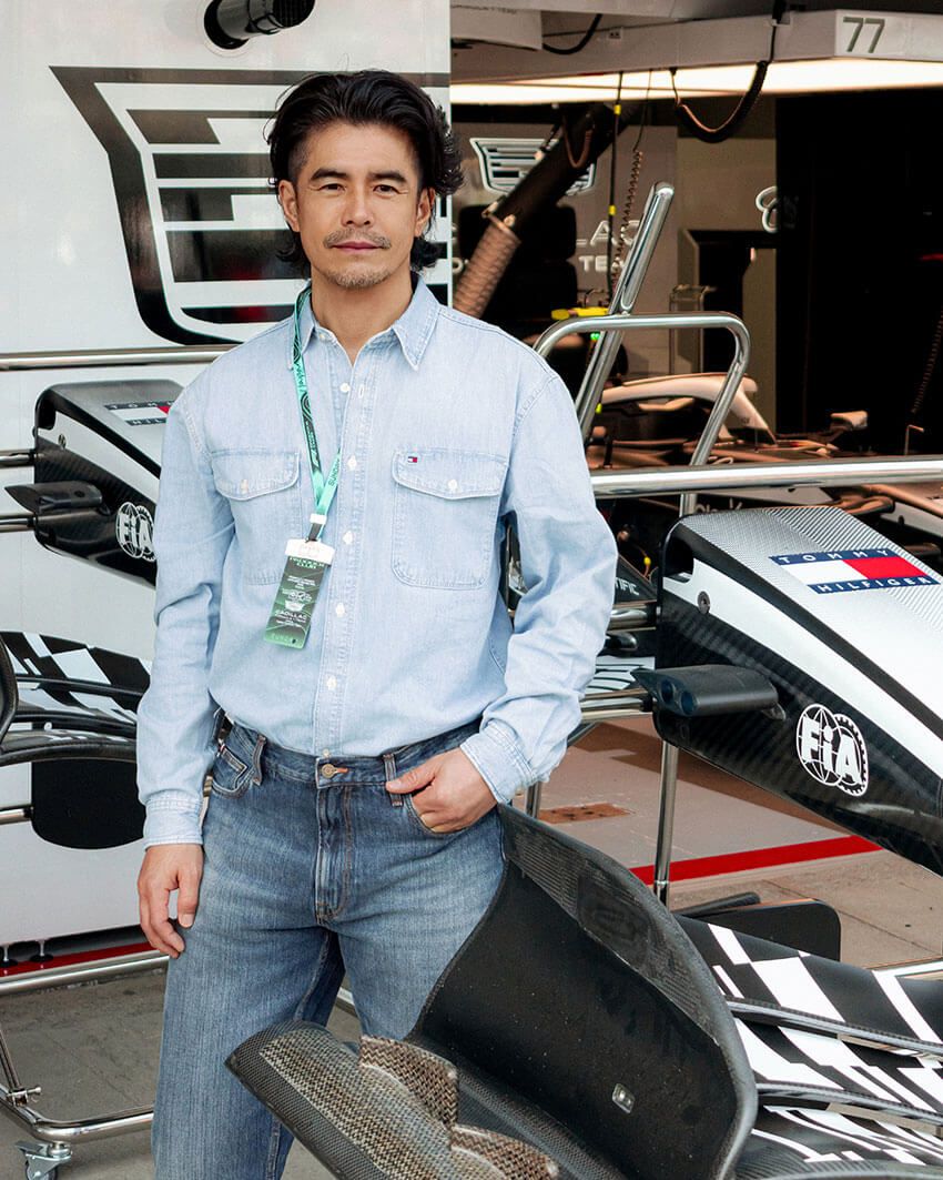  アメ車好きの伊藤英明がチーム「トミー ヒルフィガー」としてF1をパドッククラブで初体験！ - 13枚目の画像
