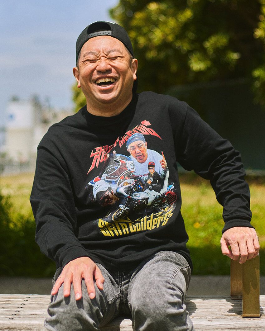 息子の名付け親はお世話になった先輩芸人。「『バッファロー吾郎』の竹若さんとくっきーさんが、僕の好きな漫画『疾風伝説 特攻の拓』のキャラクターから命名すれば？って提案してくれたんです」。