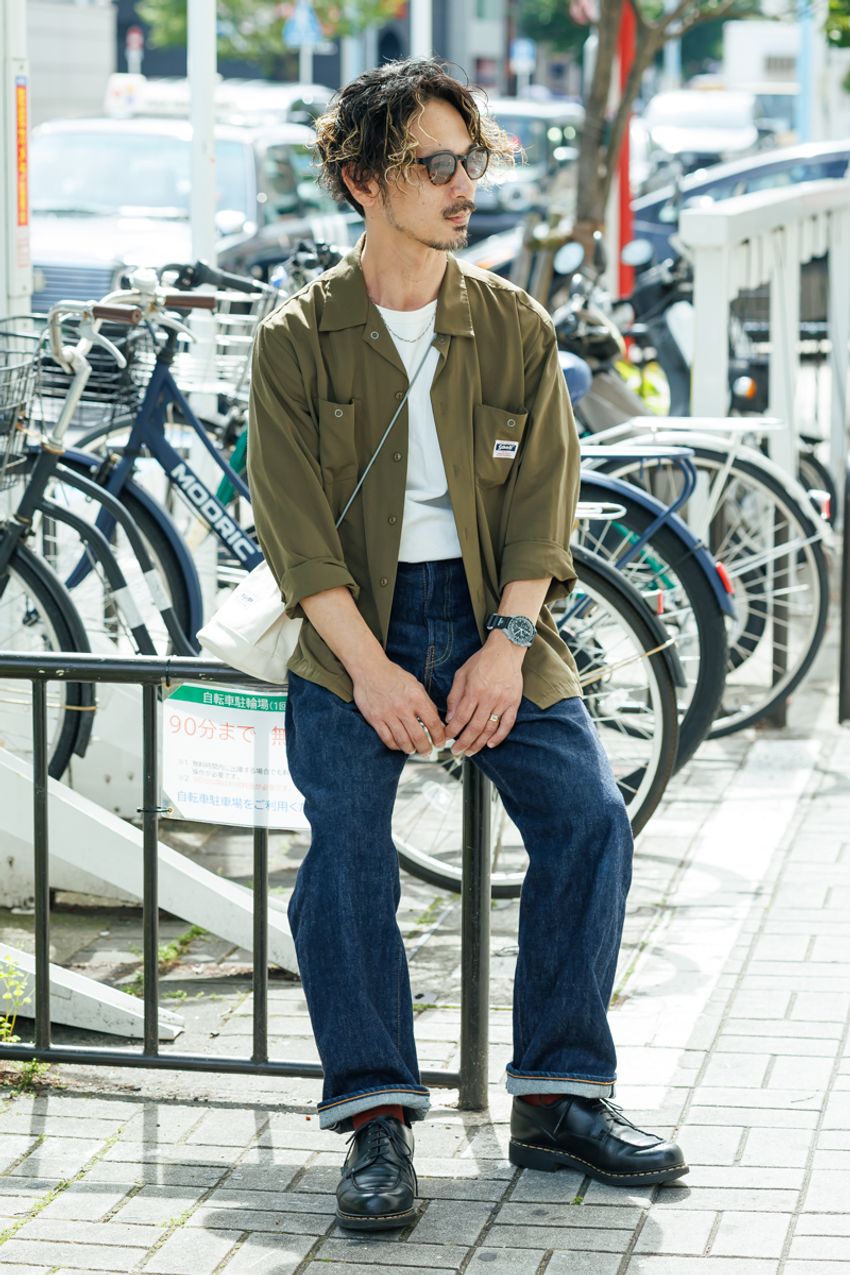 アクセントカラーに「オリーブ」が大人気！相性良しな他カラーは何？ スナップで検証してみた - 3枚目の画像