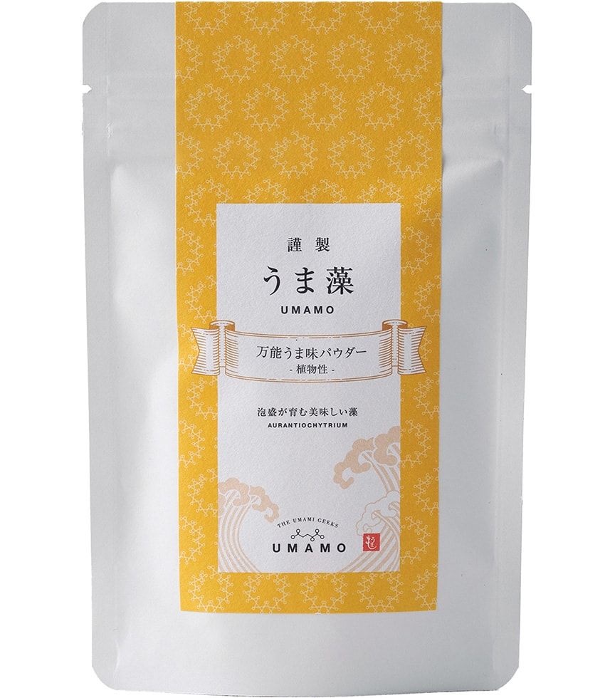 1g×10袋 1500円／うま藻公式オンラインストア　umamo.jp/pages/contact