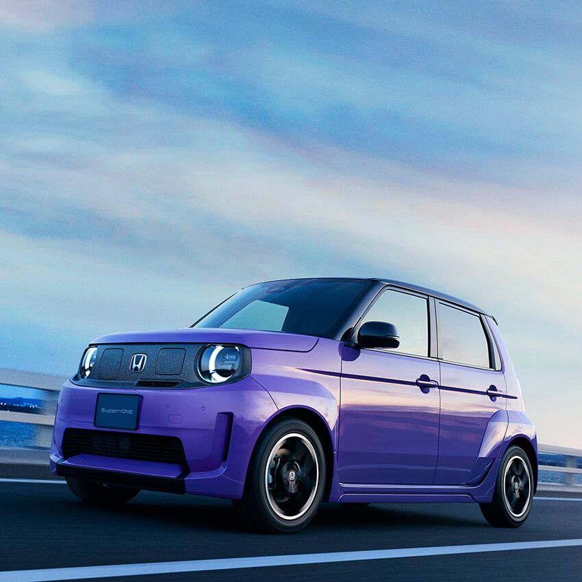 ホンダらしく走る楽しさにこだわって開発されたSuper-ONE。