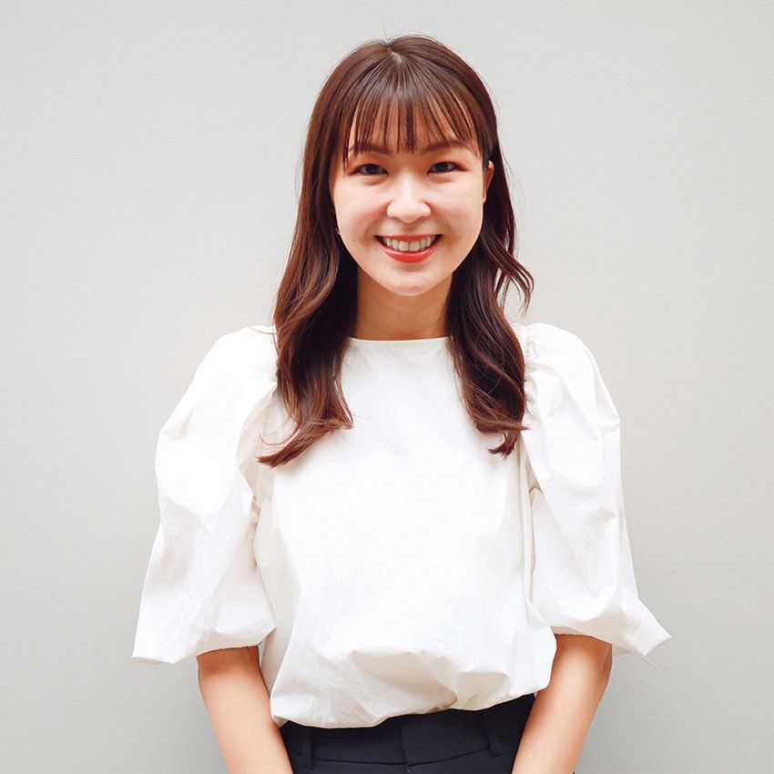 MTG リファブランドPR 八周 舞さん●リファのPRを担当。ブランドのコンセプトでもある「VITAL BEAUTY」をテーマに、製品広報や情報発信を通じたブランドの認知拡大・価値向上に携わる。メンズのスキンケア事情にも精通。