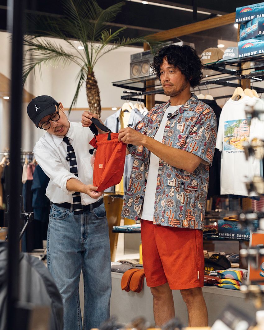 「ここ数年、夏はナイロンショーツばかり」というマーシーさんも納得の一本で、カラーは5色展開だ。