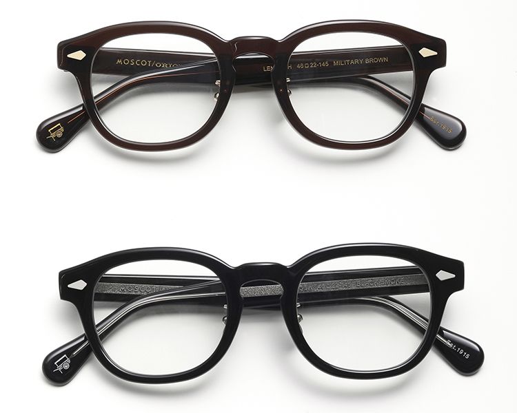 各5万3900円／モスコット フォー ポーカーフェイス（ポーカーフェイス　https://www.pokerface-web.com/brand/moscot/)