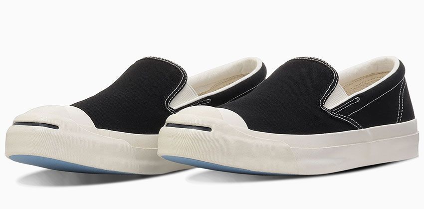 「JACK PURCELL CL SLIP-ON」1万2100円／コンバース（コンバース コンバースインフォメーションセンター　0120-819-217）