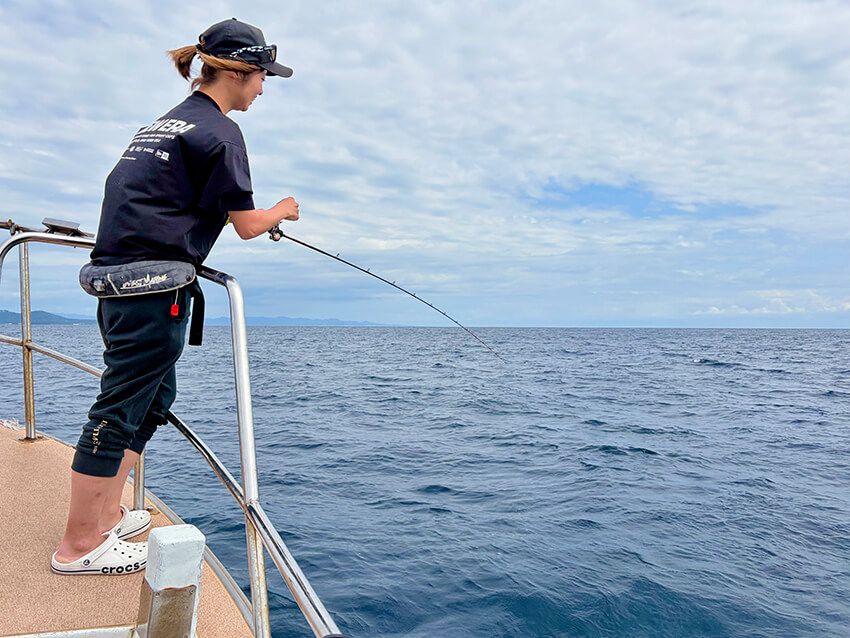 まるで海のガチャ!? 人気釣り女子フッチーが教える“落として巻くだけ”タイラバの魔力 - 1枚目の画像