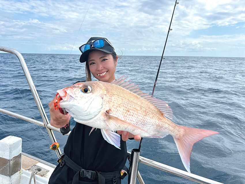 まるで海のガチャ!? 人気釣り女子フッチーが教える“落として巻くだけ”タイラバの魔力 - 16枚目の画像