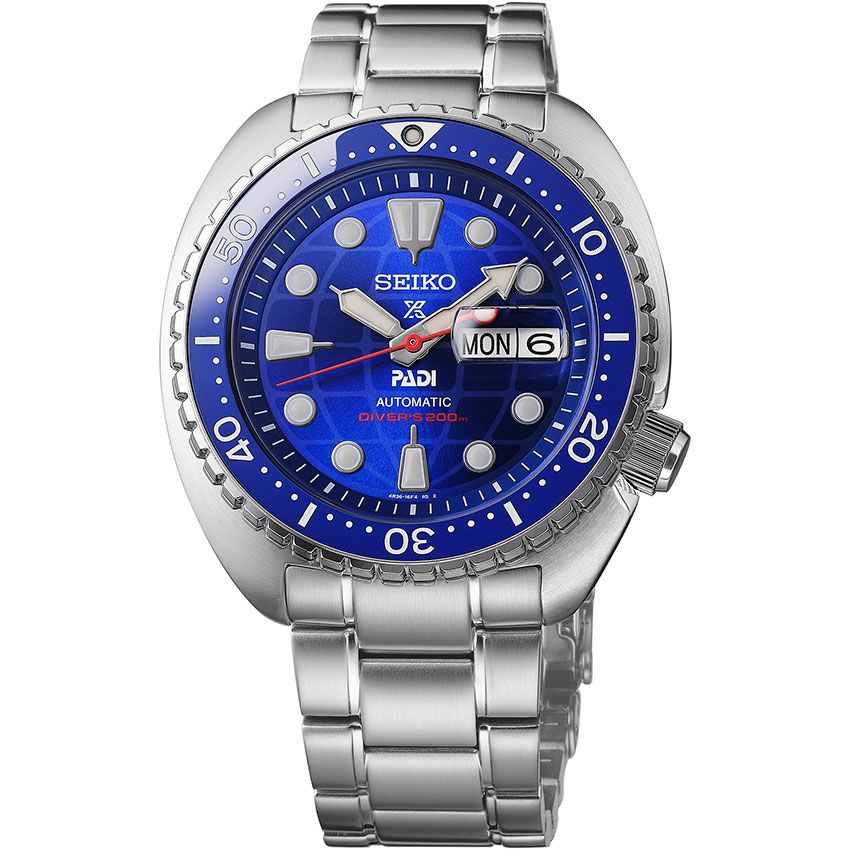 「セイコー プロスペックス メカニカル PADI 60周年記念 限定モデル」世界限定8000本。SSケース、45.0㎜径。10万7800円／