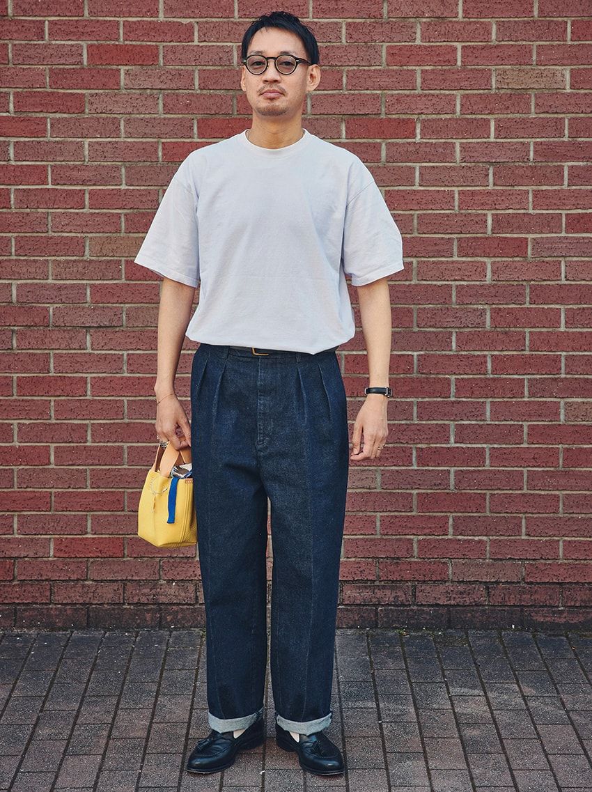 「白T×デニム」が格好いい人は何が違う？ 7人のスナップから導く“HOW TO”を解説！ - 1枚目の画像