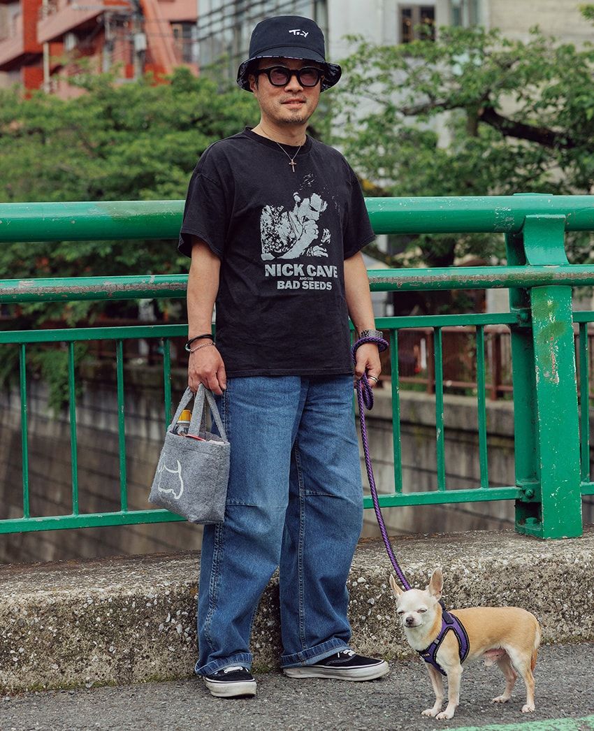 Tシャツ＝H&M