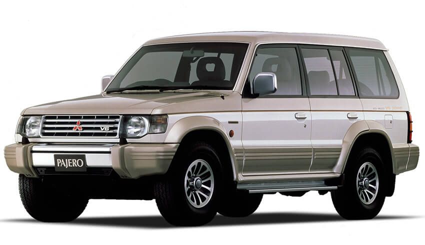1991年登場の2代目パジェロ。