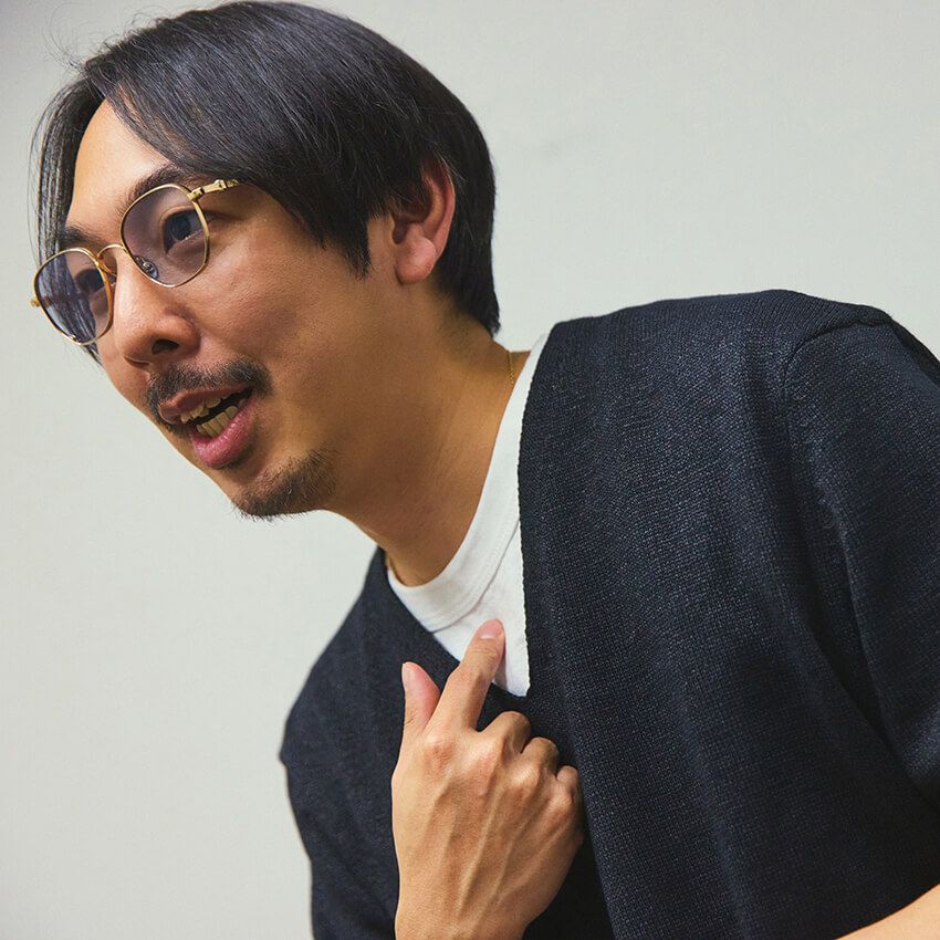 工藤健（くどう・たける）さん●アダムエロペの販売スタッフとしてキャリアをスタートさせ、その後プレスに就任。情報発信やメディア対応＆出演、カタログの制作やプロダクトの企画制作にも携わる。そして、2024年に独立。フリーPRとして多くのブランドのプロモーションやブランディングを担当する。