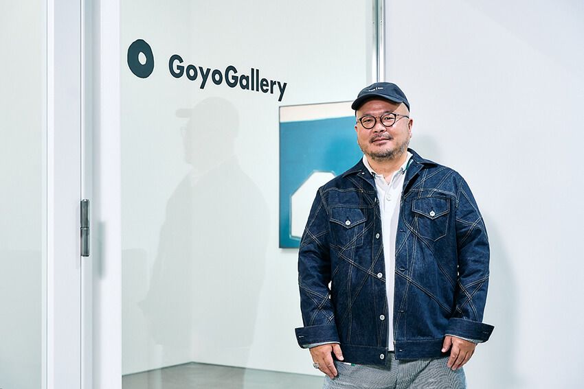 木村賢次郎（きむら・けんじろう）●富裕層向け資産コンサルティング業の傍ら、自らの知見を活かして2018年に“Goyoギャラリー”をスタート。2025年、寺田倉庫へ移転、リニューアルを果たす。国内外の作家と直接コンタクトを取り、個展、インスタレーションなどを手掛けるとともに、海外進出のバックアップも精力的に行っている。