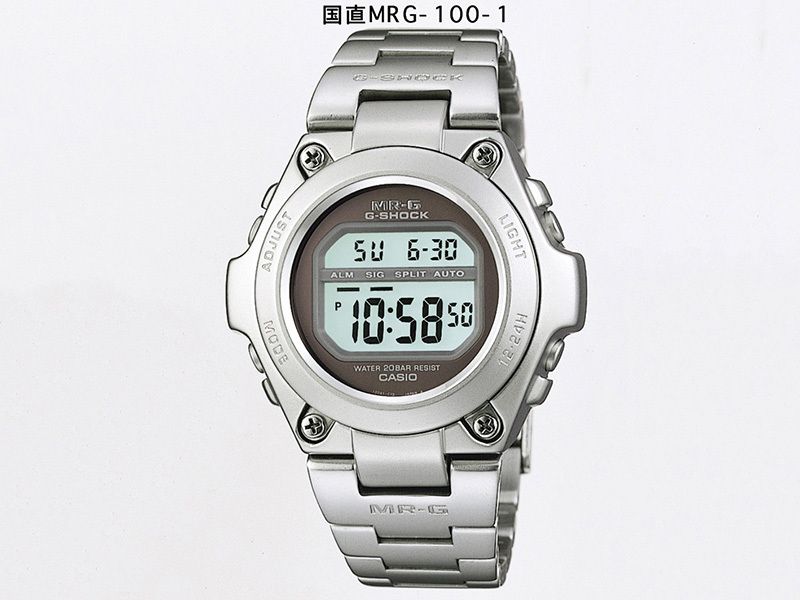 1996年に登場した「MRG-100」。初のフルメタル構造モデルにMR-Gの名を冠した一本である。