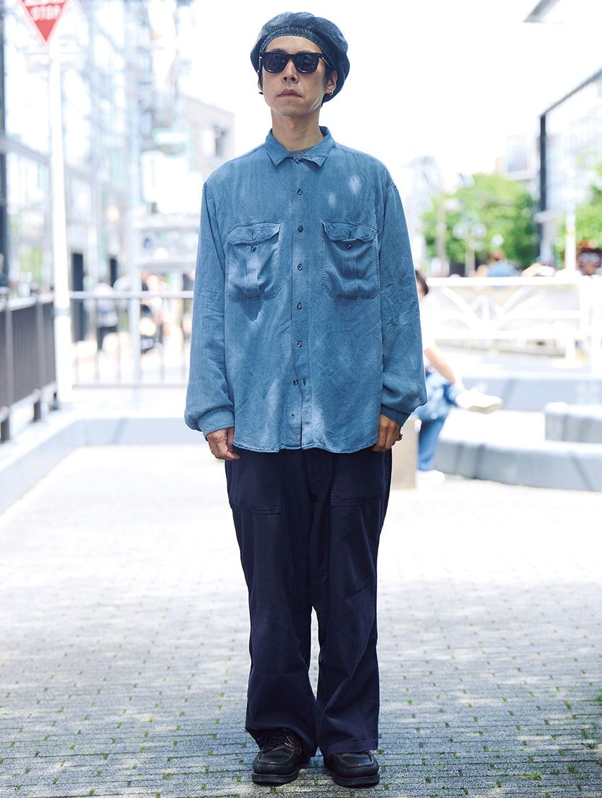 シャツ＝古着