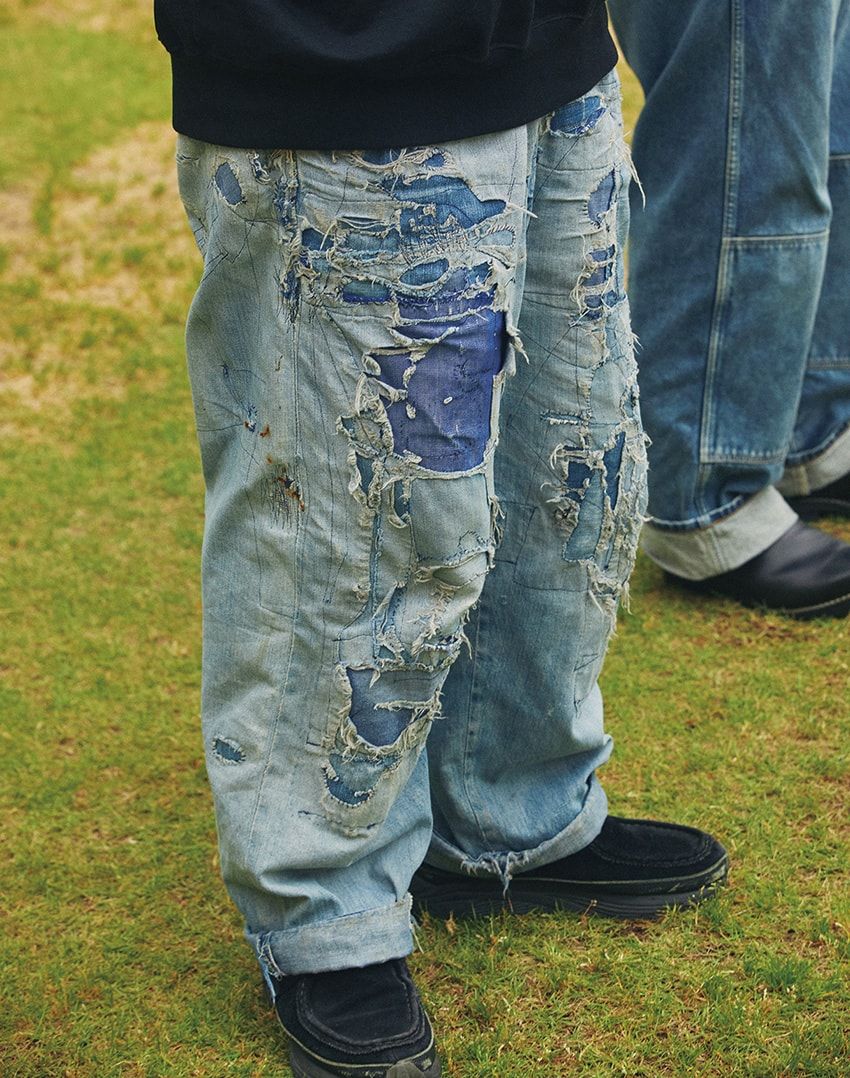 フットボールアワー 岩尾望と後藤輝基が私服についてガチ対談！まさかの「黒×デニム」被りで登場 - 4枚目の画像
