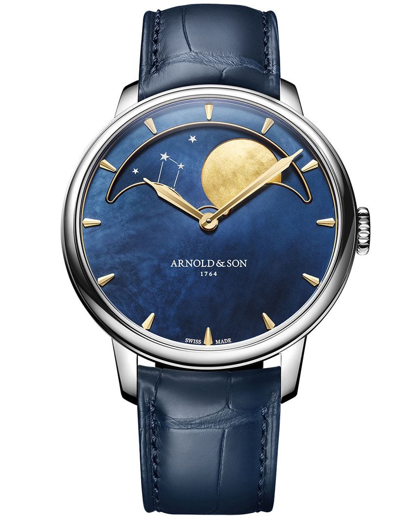 世界限定18本。SSケース、34㎜径、手巻き。375万円／アーノルド＆サン
