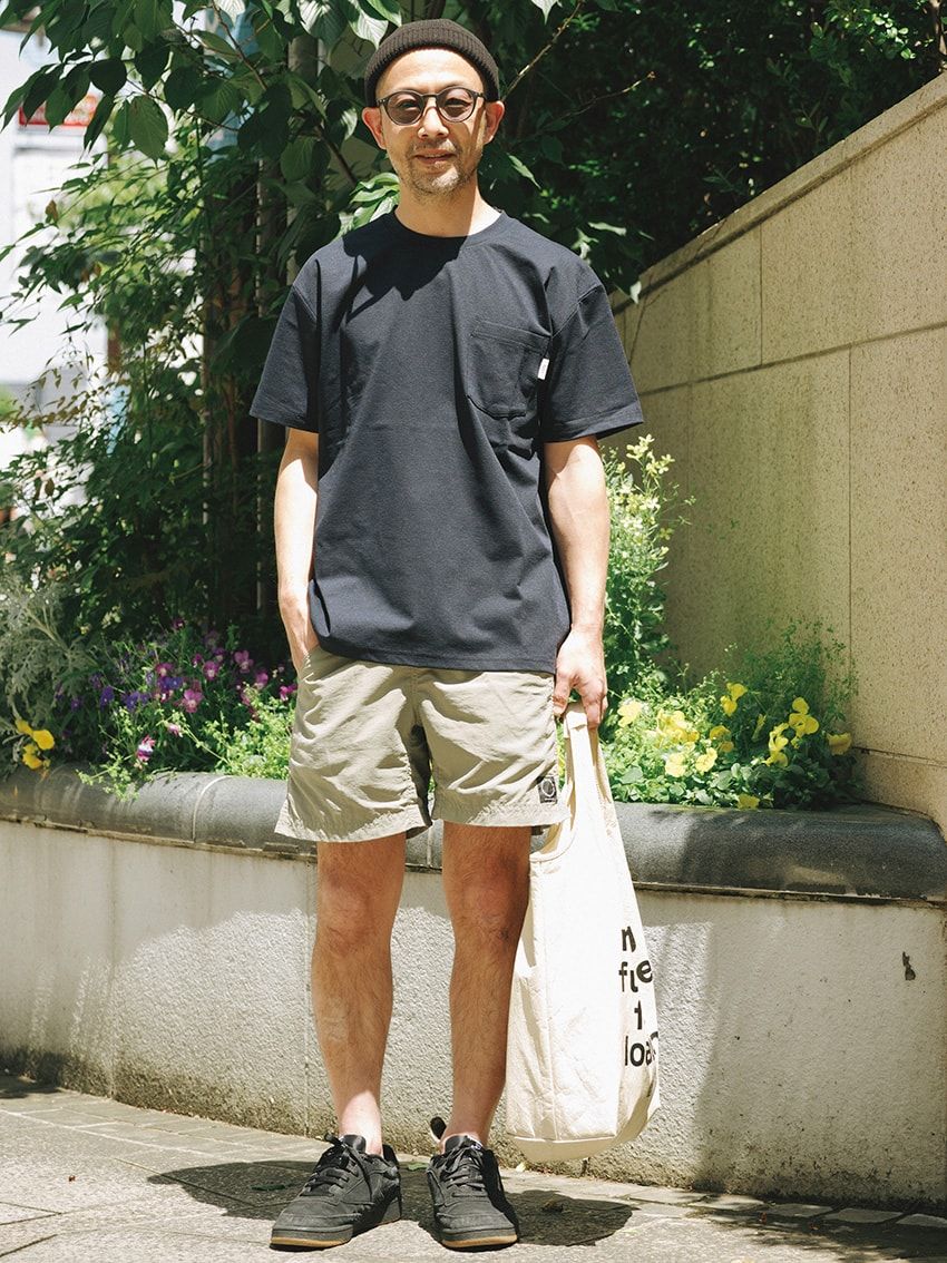Tシャツ＝LOGショーツ＝山と道