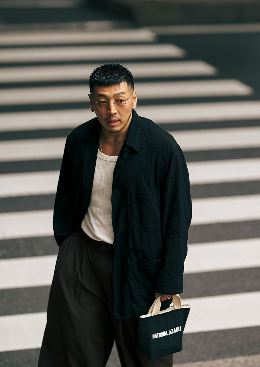 『九条の大罪』でも話題の俳優・後藤剛範の私服姿をパパラッチ！「今日はコモリ、クーティー。グラフペーパーも好き」 - 10枚目の画像