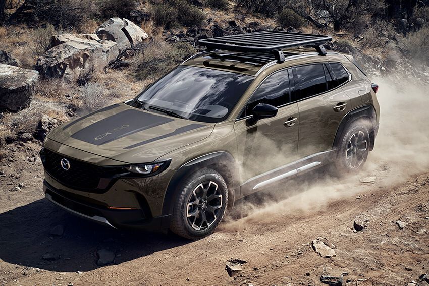 マツダCX-50。アラバマ州にあるトヨタとの合弁工場で生産されている。