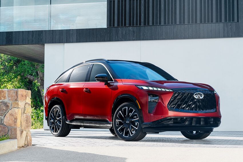 インフィニティQX65。テネシー州で生産されている。