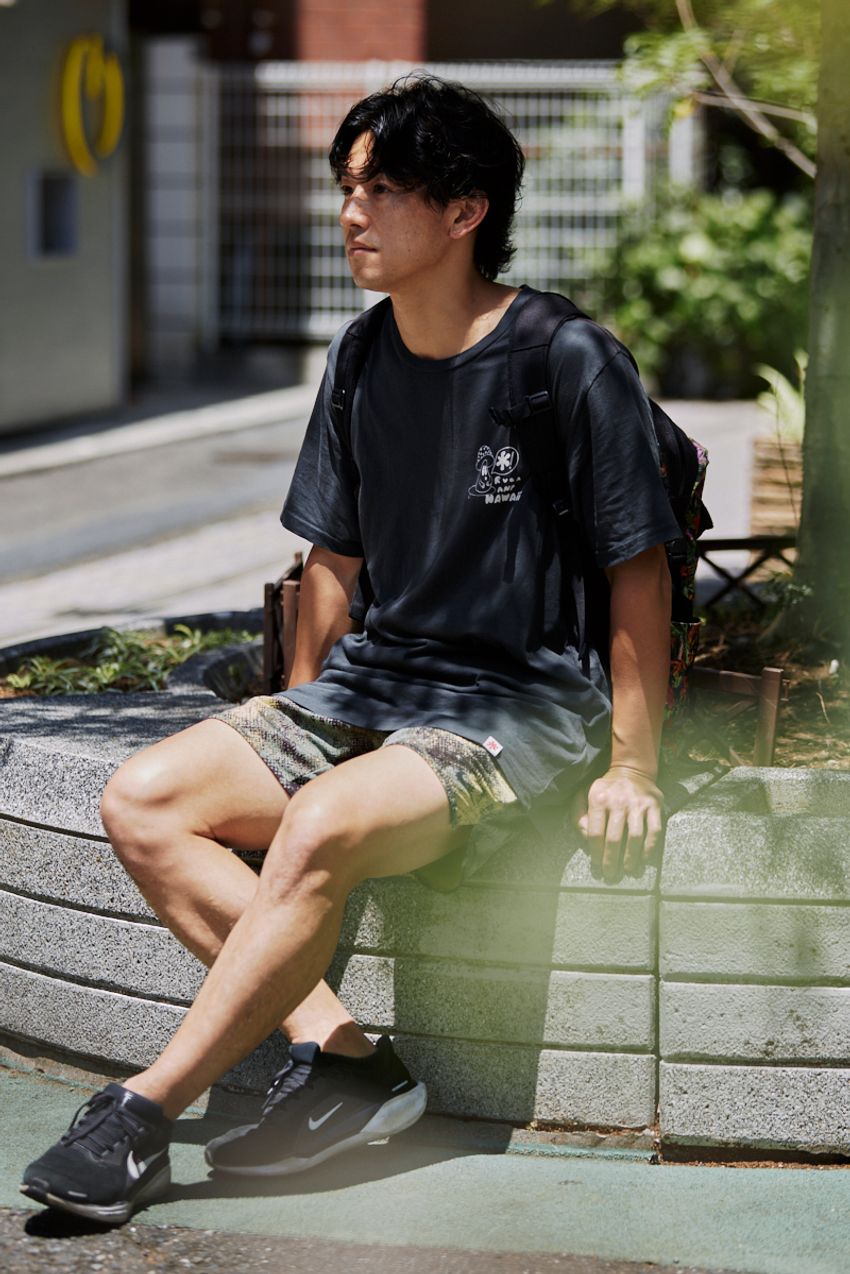 40代の5人で厳選した「Tシャツ×ショーツ」コーデ好例！ 意外にも“丈は膝上派”が多数だった - 5枚目の画像