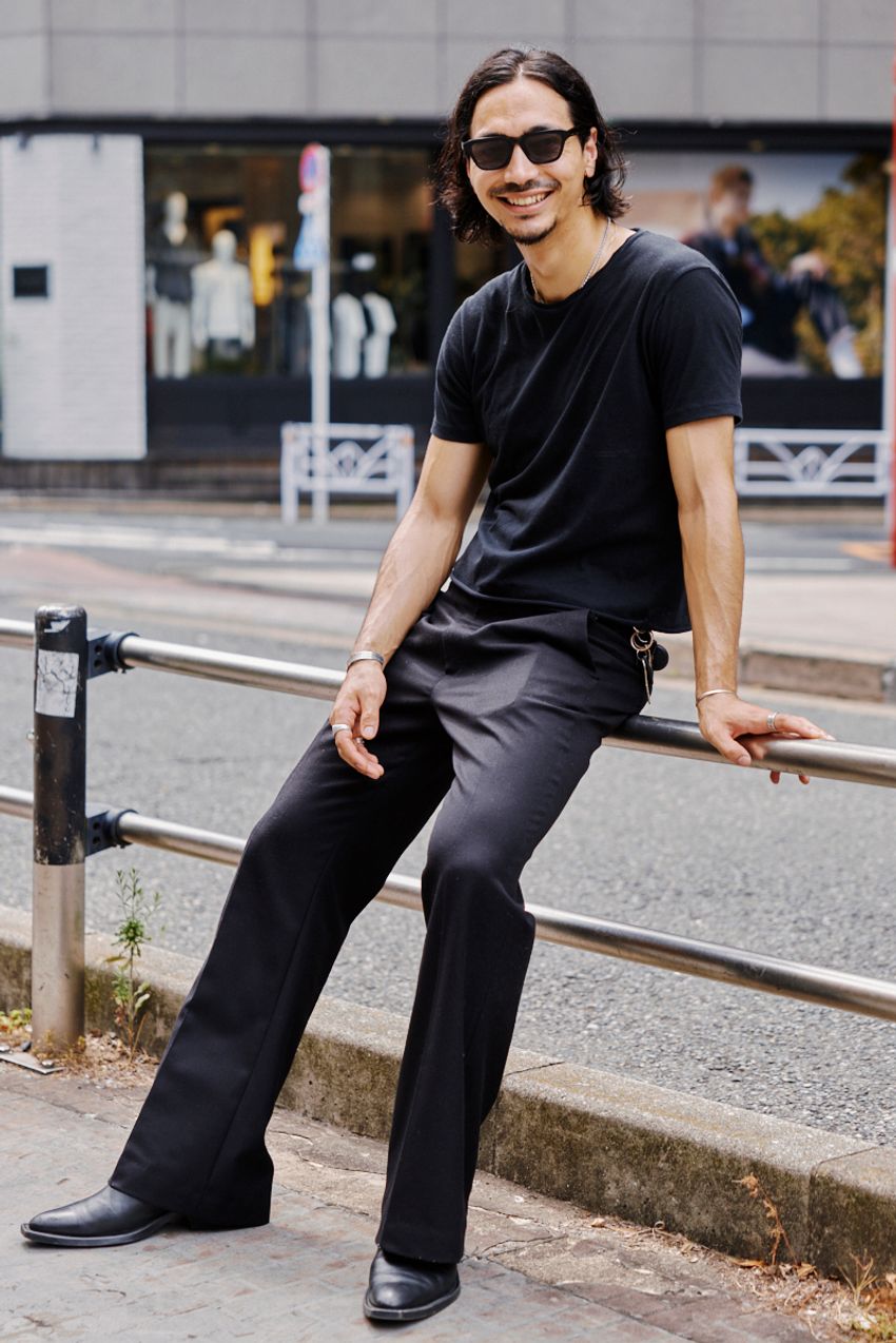 ユニクロ、無印良品etc.「シンプルTシャツ」を巧みに使った洒落者5人の着こなし - 2枚目の画像
