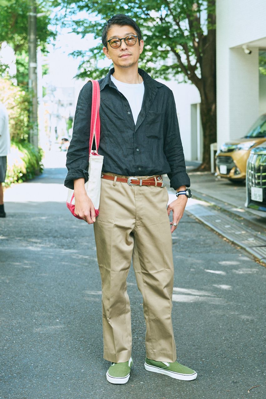 40代の“ヴァンズ事情”。大人が手放せない愛用モデルはなんだ？ 街角調査してみた！ - 2枚目の画像