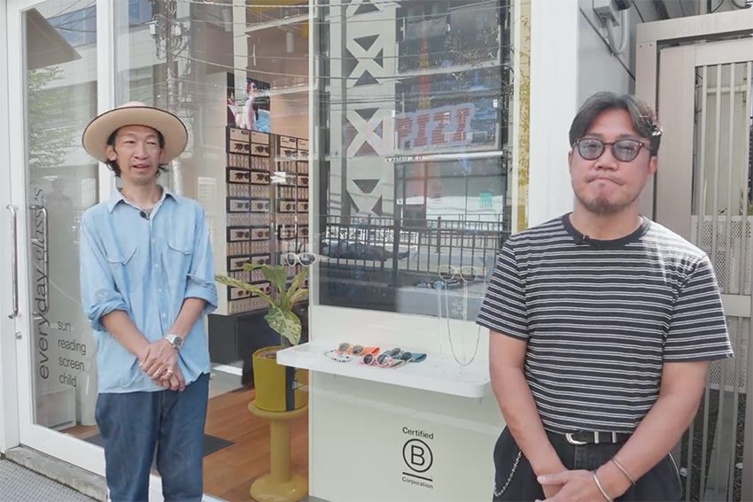 ［左］原 亮太●OCEANS統括編集長。’79年生まれ。落語好きな愛知県出身者。［右］菊池陽之介●’79年生まれ。スタイリスト熊谷隆志氏に師事し、2004年に独立した敏腕。