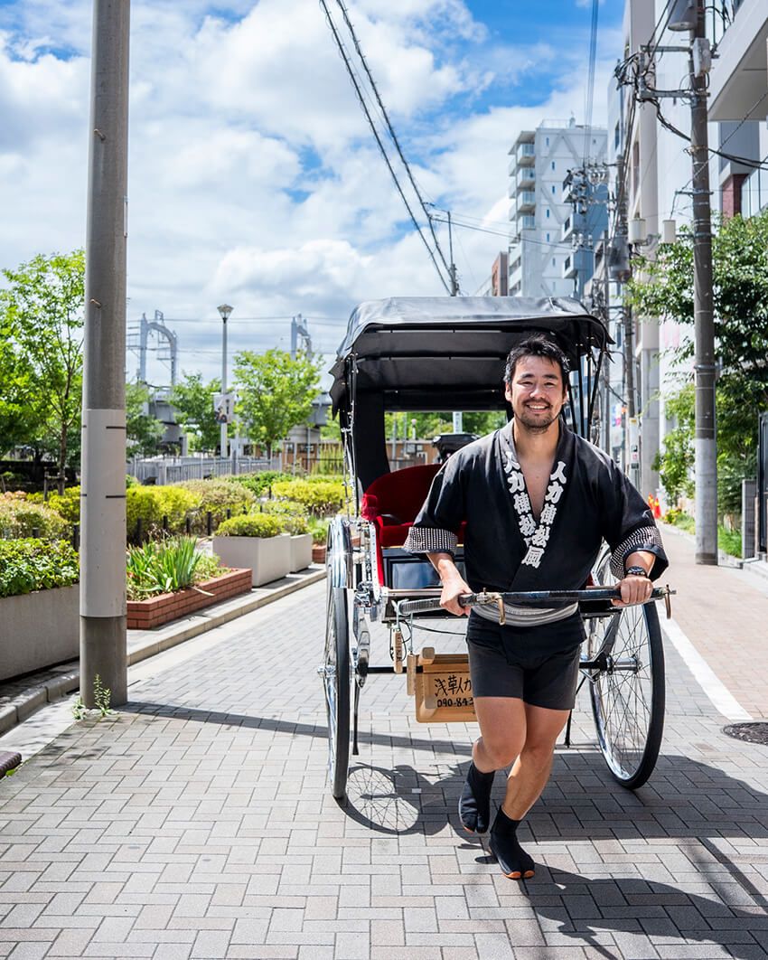 プロラグビー選手から浅草・人力車の車夫へ。直感で選んだセカンドキャリアと「餅屋」で狙う世界進出 - 16枚目の画像