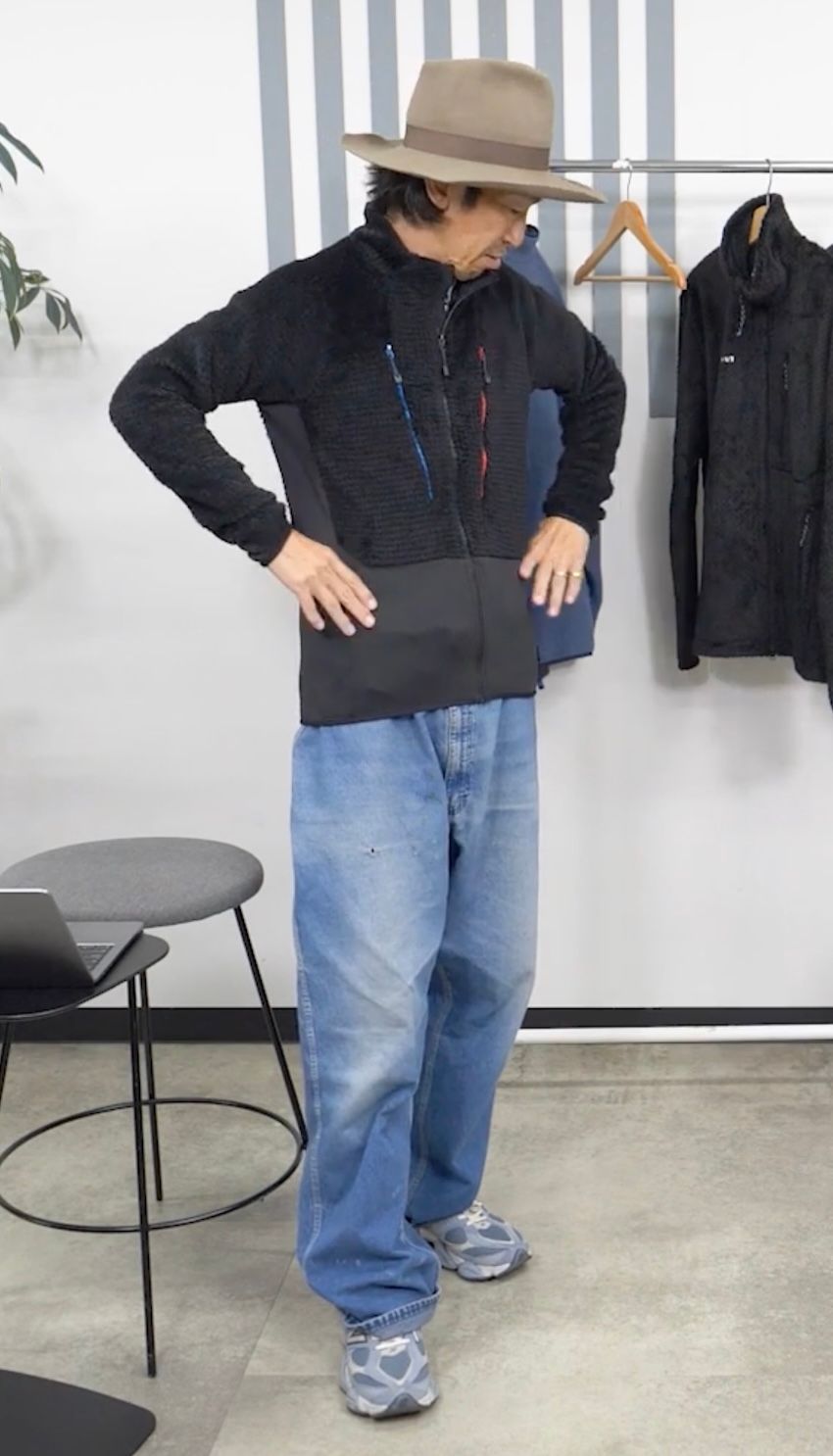 人気アウトドアブランドの「新作フリース」5選を試着検証！ 万能カラー“黒、グレー、青”でピックアップ - 7枚目の画像